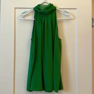 100% Silk High neck halter blouse